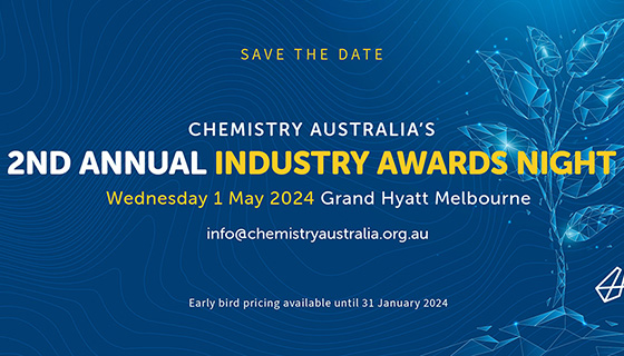 Chemistry Australia announces second annual Industry Awards